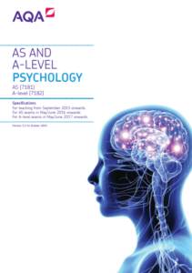 AQA psychology syllabus cover