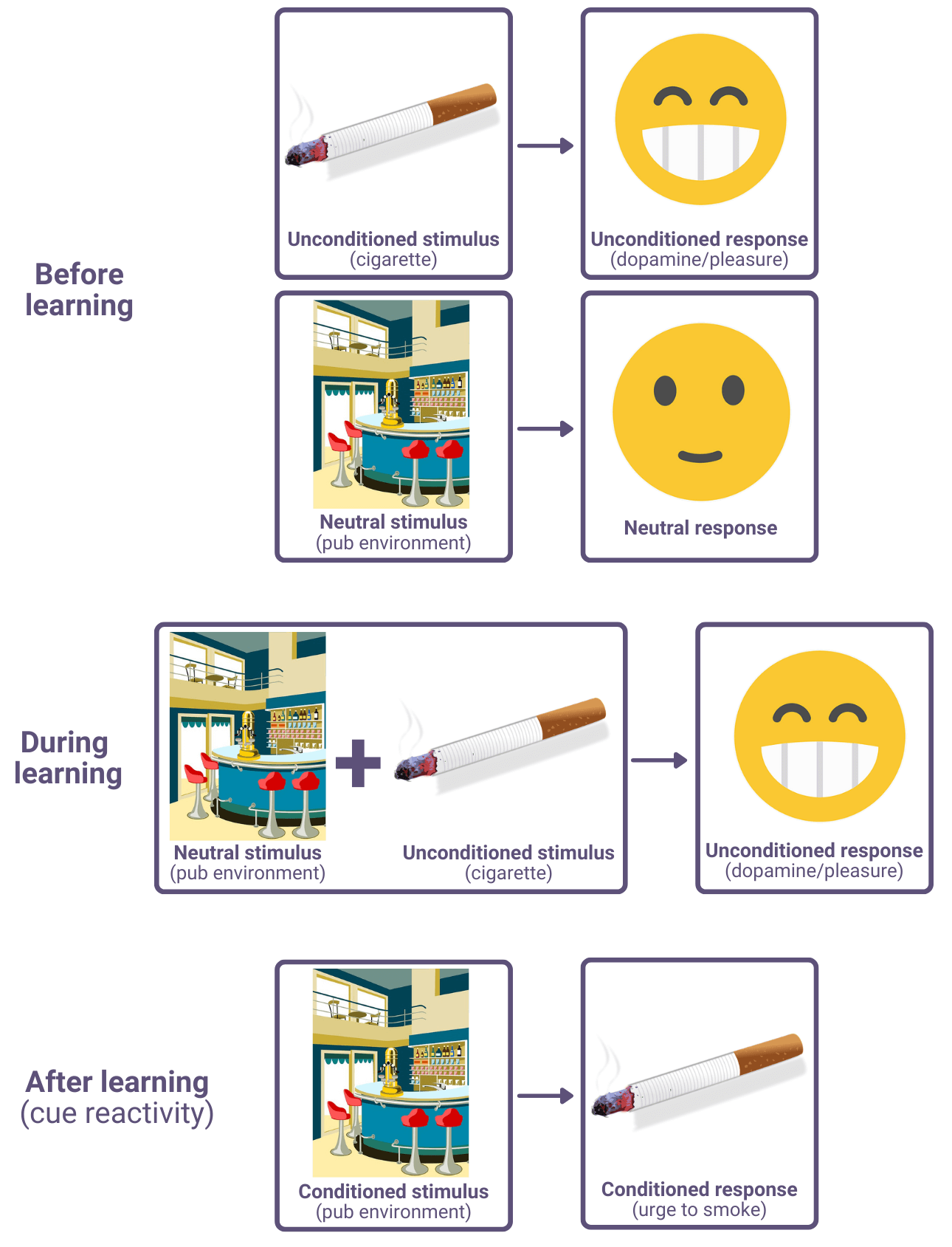 cue reactivity nicotine addiction
