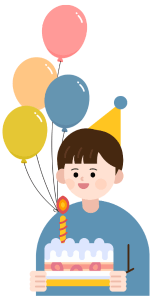 episodic memory example - a birthday