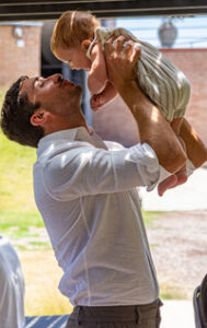 sensitive responsiveness father and baby